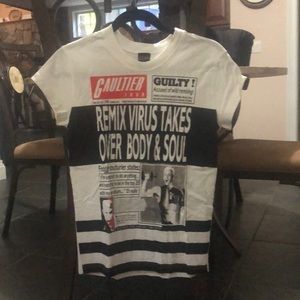 Jean Paul Gaultier short sleeve tee shirt